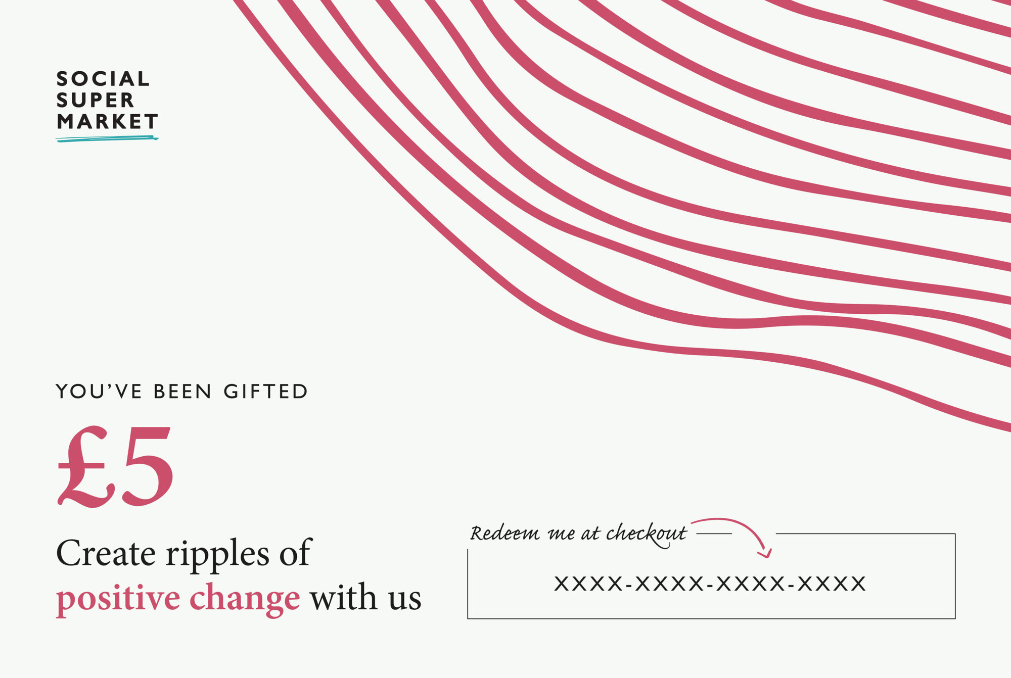 Social Enterprise Gift Card / Voucher - £5.00