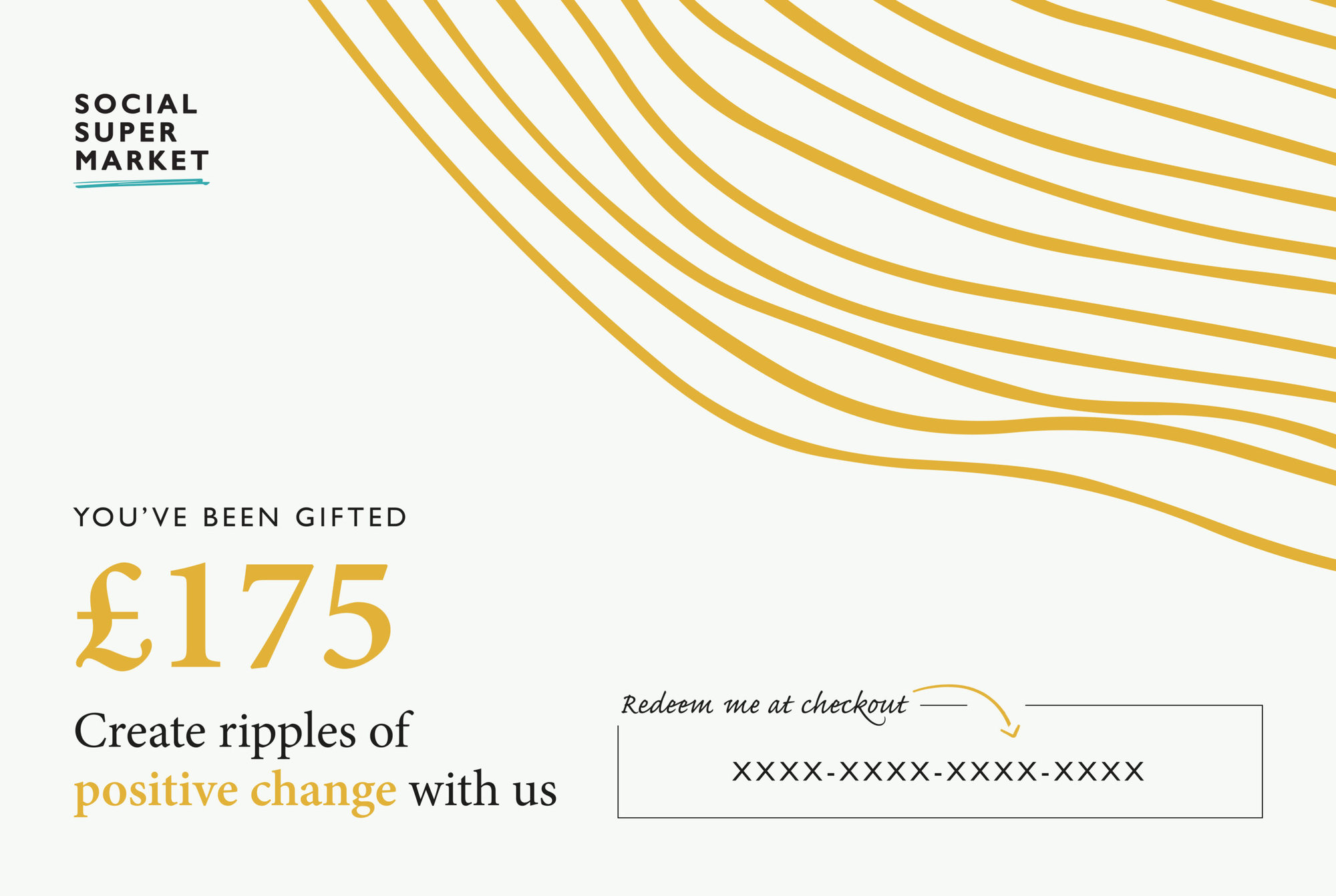 Social Enterprise Gift Card / Voucher - £175.00