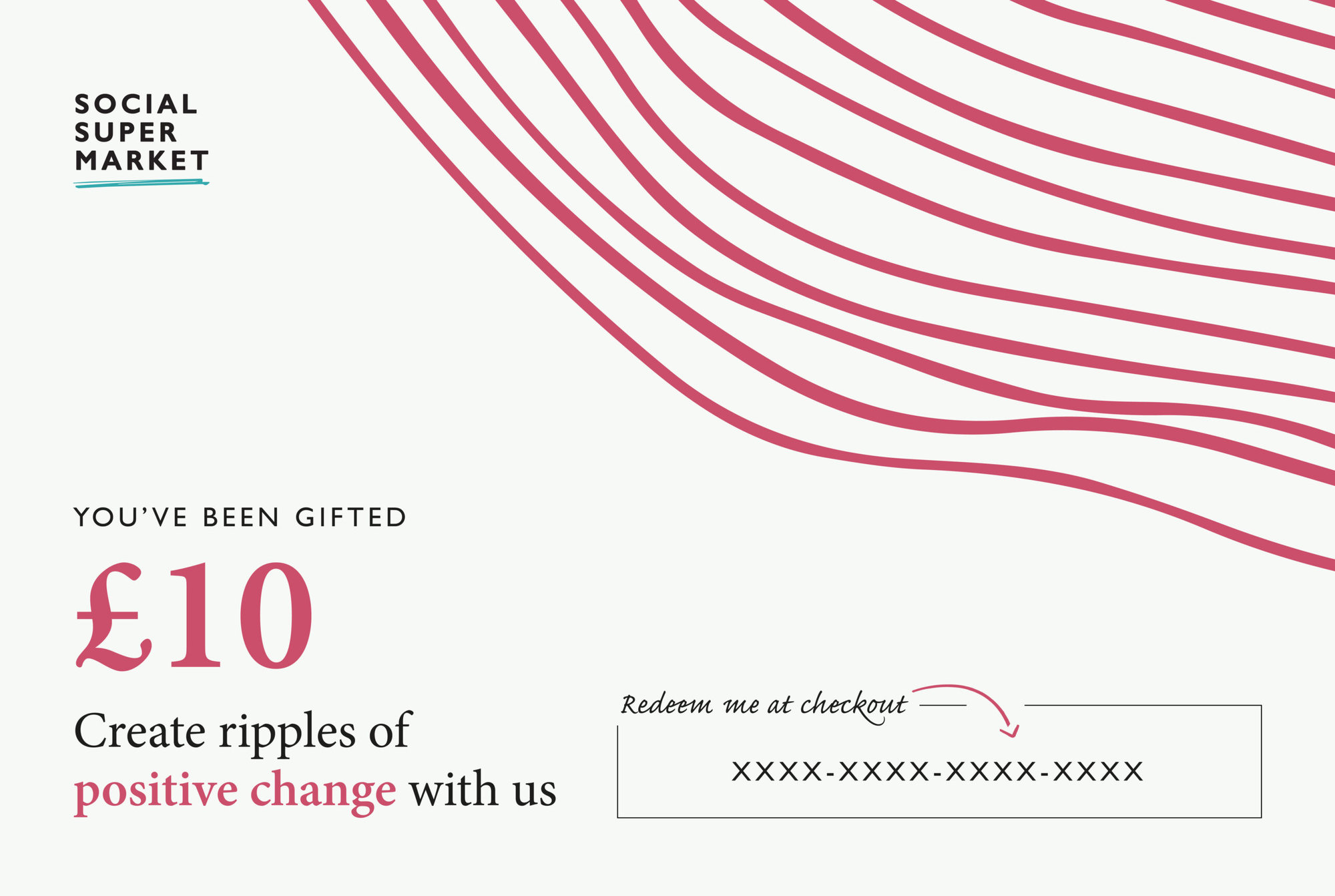 Social Enterprise Gift Card / Voucher - £10.00