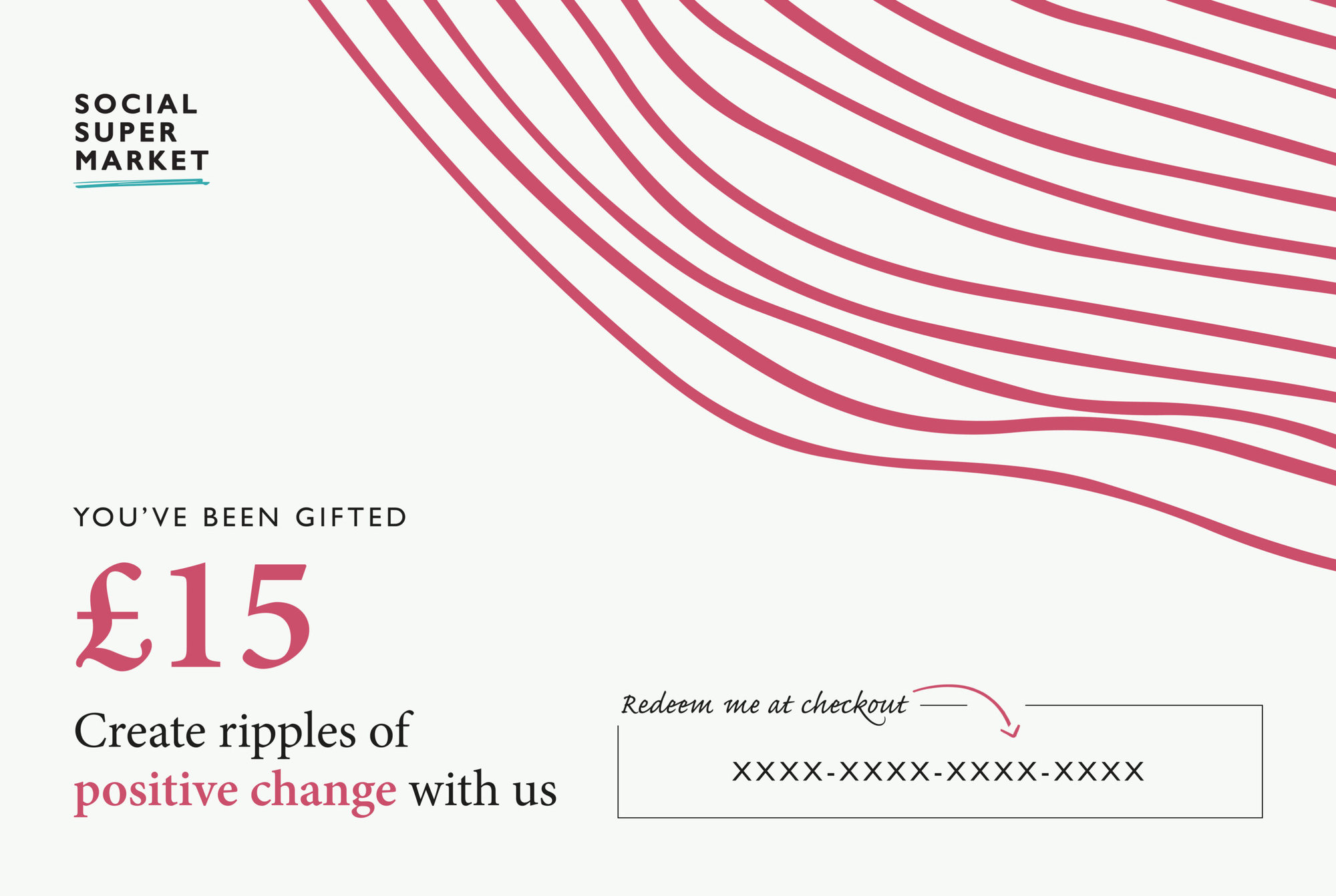 Social Enterprise Gift Card / Voucher - £15.00