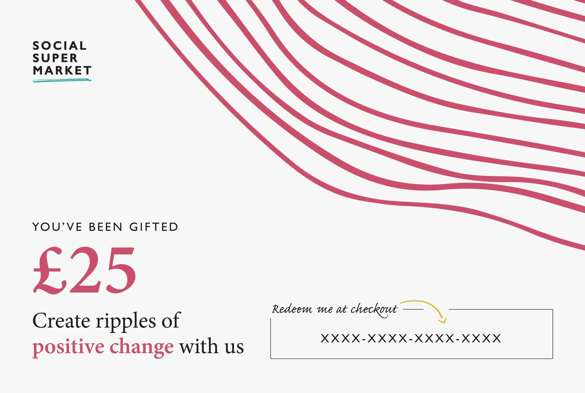 Social Enterprise Gift Card / Voucher - £25.00